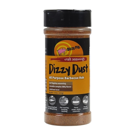Dizzy Pig Dizzy Pig Dizzy Dust Regular Grind BBQ Rub 7.8 oz DP-DDR-8